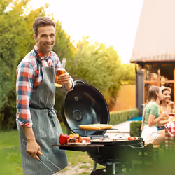 Relaxdays - Barquettes alimentaires, Lot de 50, récupération graisse, barbecue, l x p : 18,5 x 13 cm, aluminium, argenté
