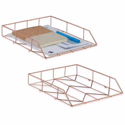 Grâce à ce lot pratique composé de 2 range-documents, vous apportez plus d’ordre et de rangement sur votre espace de travail  ...
