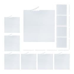 32x Tapis de sport 60x60 cm EVA surface totale 12 m² protection pour appareils de fitness blanc