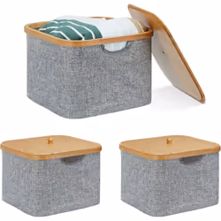 Ce panier de rangement en tissu offre un espace de rangement et peut servir pour diverses utilisations. La boîte de rangement ...