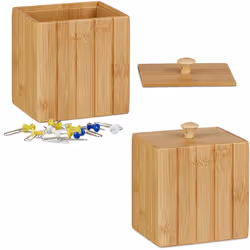 Vous pouvez utiliser cette petite boîte de rangement de nombreuses manières. Elle est parfaite pour ranger de petits objets t ...