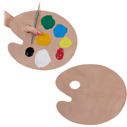 Quand vous prenez le pinceau la prochaine fois, cette palette de mélange en lot de 2 sera l’accessoire idéal pour travailler. ...