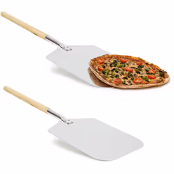 Insérez votre pizza dans le four chaud avec cette pelle à pizza - comme dans une vraie pizzeria! Avec cette pelle vous pouvez ...