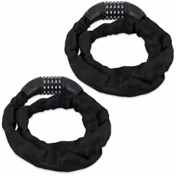Avec cet antivol solide en lot de 2, vous n’aurez plus besoin de chercher vos clés sans cesse afin d’ouvrir votre cadenas à v ...