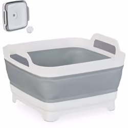 Découvrez notre superbe bassine pratique pour faire la vaisselle ! Cette bassine peut être pliée et ainsi facilement rangée. ...