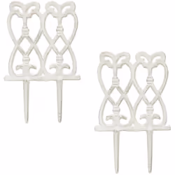 Ces bordures décoratives en fonte de fer vous permettent d'aménager et d'embellir votre jardin rapidement et facilement. Déli ...