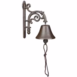 Vous trouvez que votre hall d’entrée manque de charme ? Alors cette cloche en fonte est l’accessoire parfait ! Cette cloche e ...