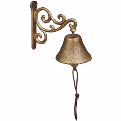Vous trouvez que votre hall d’entrée manque de charme ? Alors cette cloche en fonte est l’accessoire parfait ! Cette cloche e ...