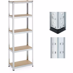 L'étagère à charge lourde offre un espace de rangement spacieux afin de garder votre intérieur en ordre. Comme étagère de cav ...