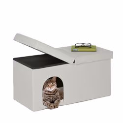 Avec cette grotte pour animaux au design moderne, offrez à votre chat un refuge confortable pour dormir et se mettre à l’abri ...