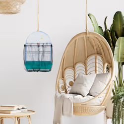 Housse pour cage à oiseaux, lot de 3, filet de protection, plumes, poussière, circonférence jusqu'à 2 m, noir - Relaxdays