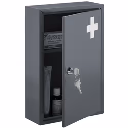 Si vous souhaitez apporter plus d’ordre dans vos médicaments, optez pour cette armoire à pharmacie murale ! Vous pourrez en e ...
