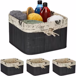 Rangez et organisez votre intérieur avec style et méthode grâce à cette boîte de rangement en bambou. Déposez vos petits obje ...