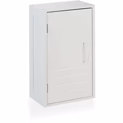 Cette armoire compacte pour la salle de bain trouvera facilement sa place dans la salle de bain des invités ou dans une petit ...