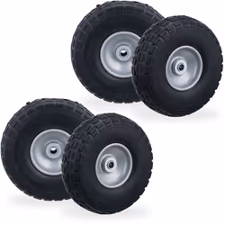 Si vous voulez de nouvelles roues pour vos chariots, alors avec ces roues en lot de 4 vous en avez qui ont une longue durée d ...