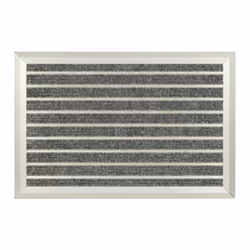 Relaxdays 4052025456221, Paillasson grattoir, Intérieur & extérieur, Rectangulaire, Gris, Argent, Monochromatique, Polypr ...