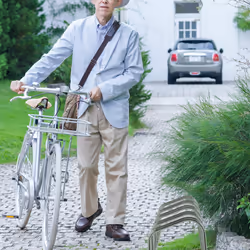 Relaxdays - Râtelier pour 5 vélos, montage au sol, roues de largeur 50 mm max., en métal, garage, argenté - Vue supplémentaire 3