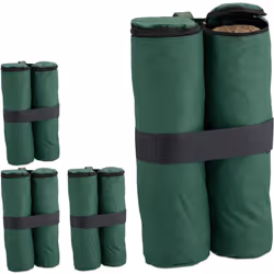Vous ne savez pas comment fixer votre tente de manière sûre, même sur des sols durs ? Alors ce lot de 4 sacs de lestage est f ...