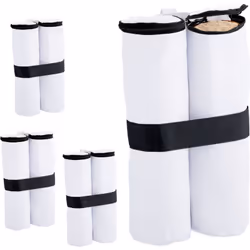 Vous ne savez pas comment fixer votre tente de manière sûre, même sur des sols durs ? Alors ce lot de 4 sacs de lestage est f ...