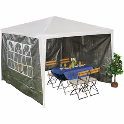 Faites de votre pavillon un petit îlot protégé dans votre jardin grâce à ce lot de 3 parois latérales. Les parois latérales d ...