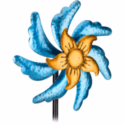 Mettez en valeur votre jardin avec ce magnifique moulin décoratif en forme de fleur. Il suffit de planter le moulin dans votr ...