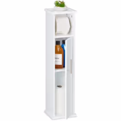 Ce rangement vous permet de stocker vos rouleaux de papier toilette afin de toujours les avoir à portée de main. Le meuble of ...