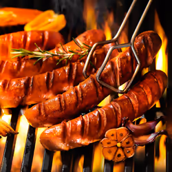 Relaxdays - pince de barbecue, lot de 2, poignée revêtue, pinces à ciseaux, bbq, cuisine, service, 33 cm, argenté/noir
