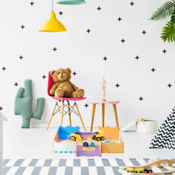 Relaxdays - Tapis de jeu avec 34 pièces en tout, bordure, sans substances nocives, lavable, mousse, multicolore