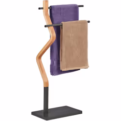 Vous cherchez un accessoire à la fois décoratif et pratique pour suspendre vos torchons ? Alors ce porte-serviettes élégant e ...