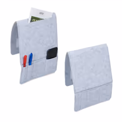 Avec ce lot de 2 poches de lit, vous avez toujours vos ustensiles à portée de main, qu'il s'agisse d'un livre, d'un portable  ...