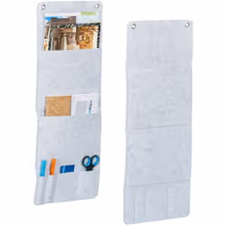 Cet organiseur mural en lot de 2 est pratique puisqu’il mettra de l’ordre dans votre intérieur. Grâce aux œillets, cette étag ...
