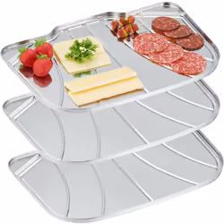 Servez comme il se doit vos délicieux mets grâce à ce plateau de service ! Placez sur ce dernier vos amuse-bouches, vos tranc ...