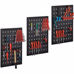 Tu en as assez du chaos d'outils dans ton atelier, ton garage ou ta salle de loisirs ? Avec le panneau à trous pour outils en ...