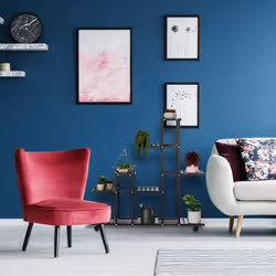 Tagère à plantes, avec roulettes, 9 emplacements, h x l x p : 91,5 x 93 x 26 cm, pour intérieur, noire - Relaxdays