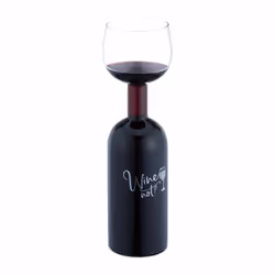 Relaxdays 4052025474751, Verre de vin rouge, Verre tulipe, Verre, Transparent, Image, 750 ml