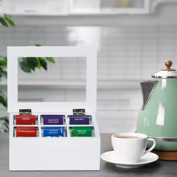 Relaxdays 10047507 coffret à thé