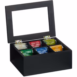 Cette boîte en bambou est parfaite pour stocker vos sachets de manière structurée tout en préservant leurs arômes. Chacun des ...