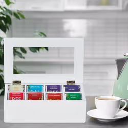 Relaxdays 10047509 coffret à thé