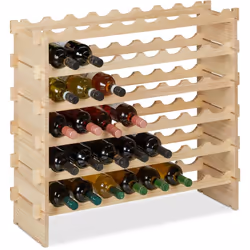 Cette étagère à vin est l’accessoire idéal pour tous les amateurs de vin ! Ce superbe porte-bouteilles vous permet de présent ...