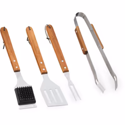 Vous aimez organiser des soirées barbecue entre amis ? Alors ces 4 ustensiles sont faits pour vous ! La spatule, la pince et ...