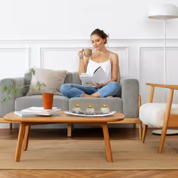 Porte-bougies avec plateau, 50 cm, pierres décoratives, déco de table, salon, salle à manger, gris/blanc - Relaxdays