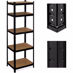 Cette étagère à charge lourde pratique offre un espace de rangement spacieux pour mettre plus d'ordre à votre intérieur ! Ce ...