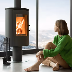 Relaxdays - Couverts de cheminée, lot de 5 pièces, tisonnier, pelle & balai à cendres, pince, support, socle rond, noir