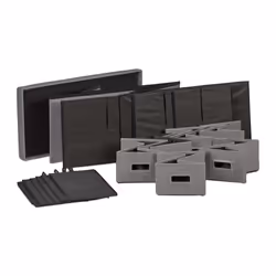 Banc de rangement avec tiroirs, 6 compartiments, rembourrage, HxLxP : 39 x 75,5 x 37 cm, entrée, pliable, gris - Relaxdays