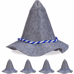 Avec ce chapeau bavarois, vous aurez l'accessoire parfait pour la prochaine fête de la bière, le carnaval ou toute autre fête ...