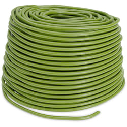 Relaxdays - Lien tubulaire pour plantes, tuyau creux en caoutchouc, 50 m x 3 mm, pour fleurs, arbrisseaux, arbres, vert
