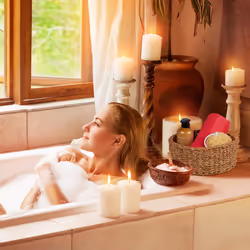 Relaxdays 3 paniers de rangement, ovales, trois tailles différentes, organiseurs pour la salle de bain, natures