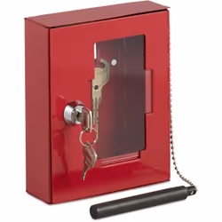 Il est recommandé de ranger toutes les clés d’urgence dans un boîtier sécurisé pour pouvoir y accéder rapidement en cas de be ...
