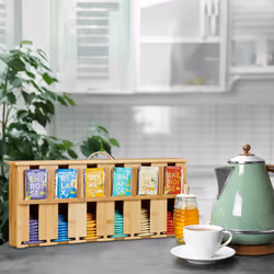 Relaxdays 10048538 coffret à thé