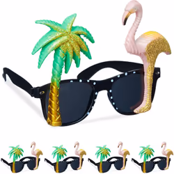 Vous cherchez un accessoire pratique pour votre prochaine soirée à la plage ? Alors enfilez cette paire de lunettes rigolote ...
